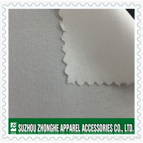 Woven fusible tie interlining for garment